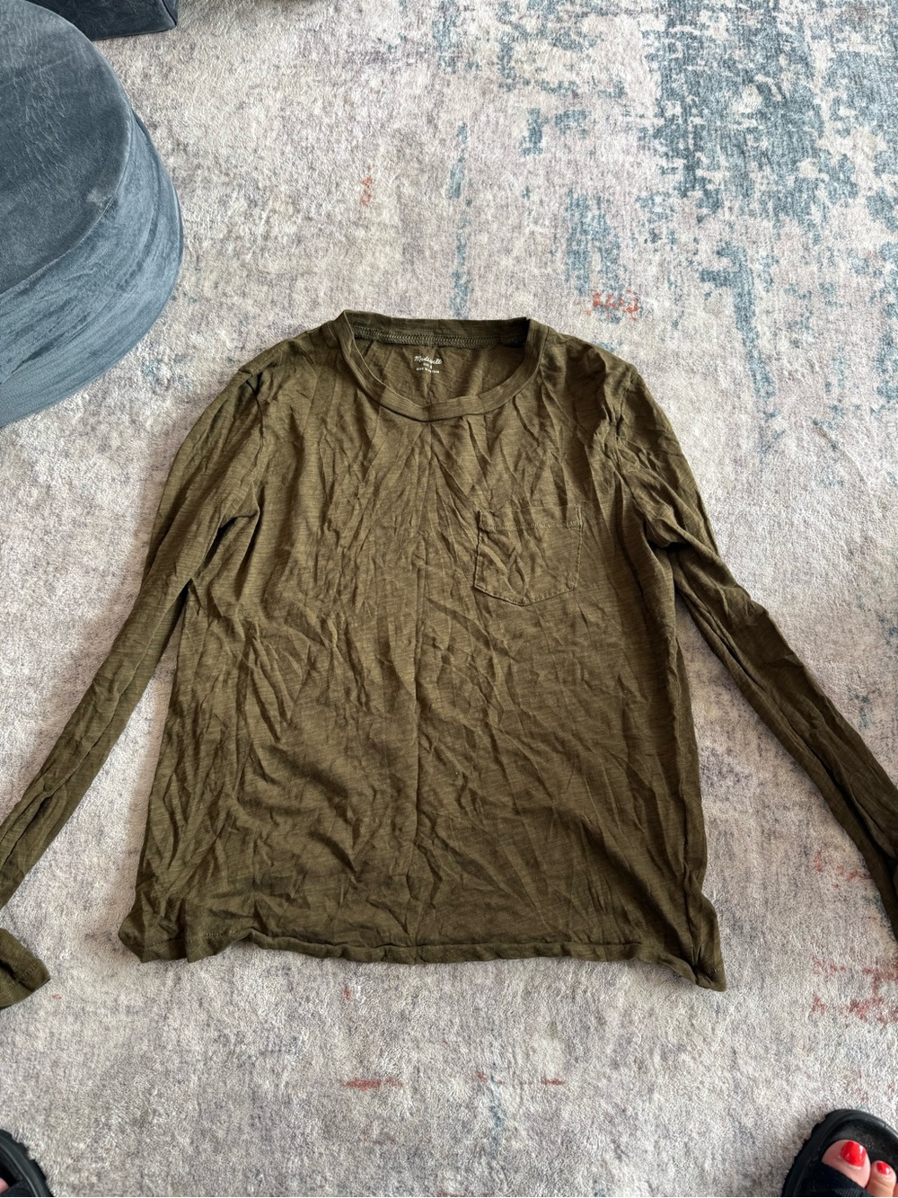 Madewell Long Sleeve Pocket Tee